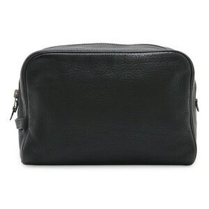 Hermes Victoria GM Clutch Black Leather